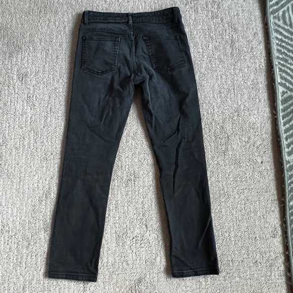 Acne Women’s Hex Cash Skinny Jeans Size 28 Black Stretch Denim GUC - Picture 9 of 11